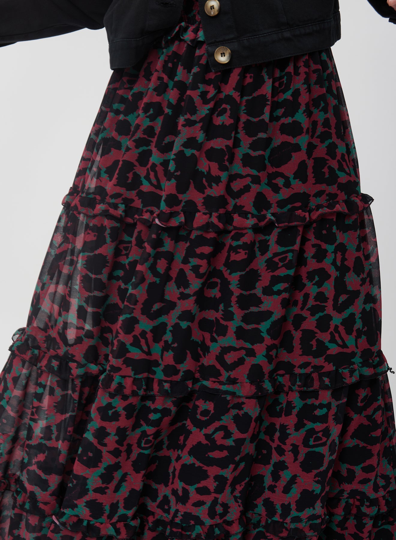 LONG PRINTED SKIRT SI/2340