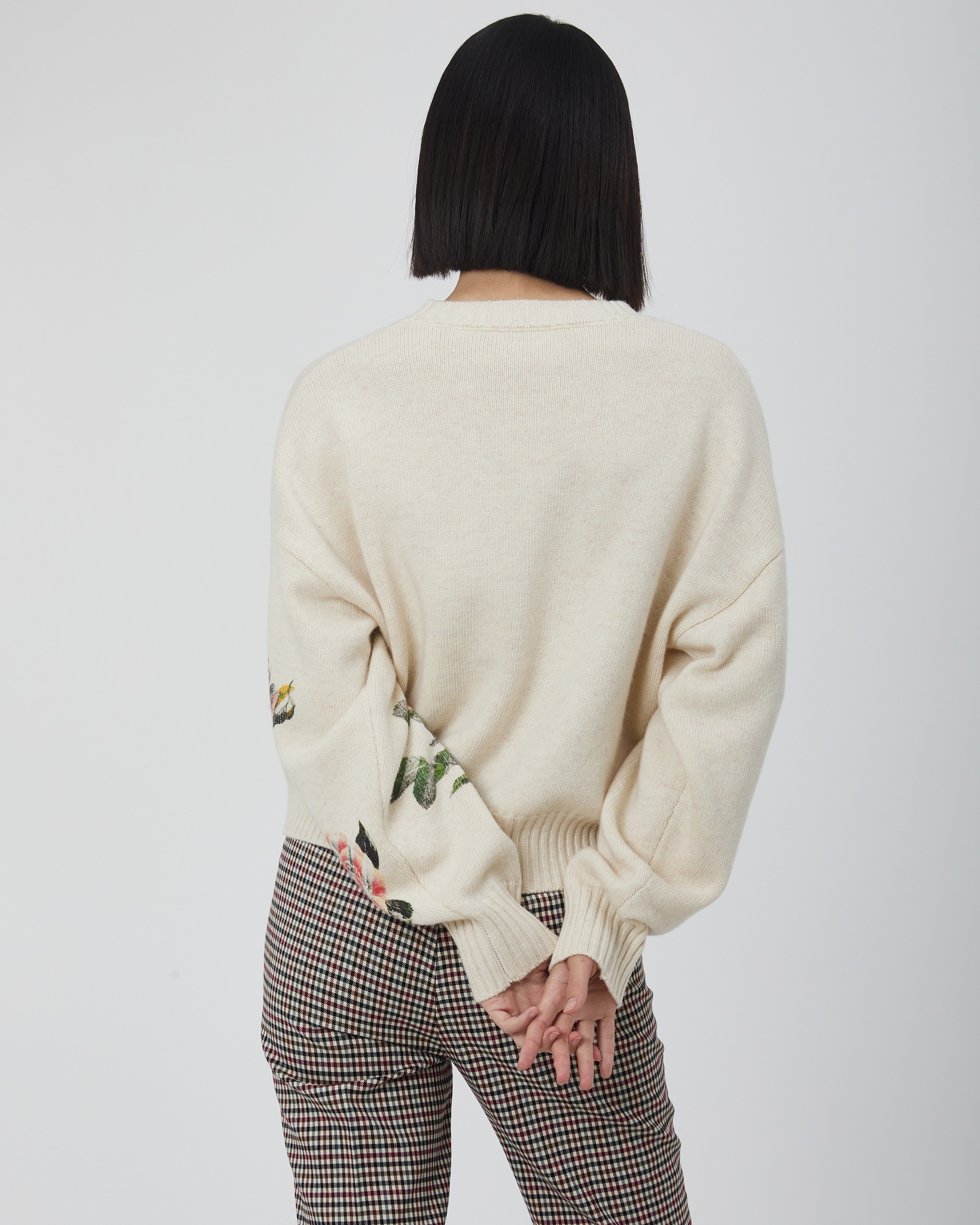 SWEATER WITH DECORATIVE PRINT SI/A483