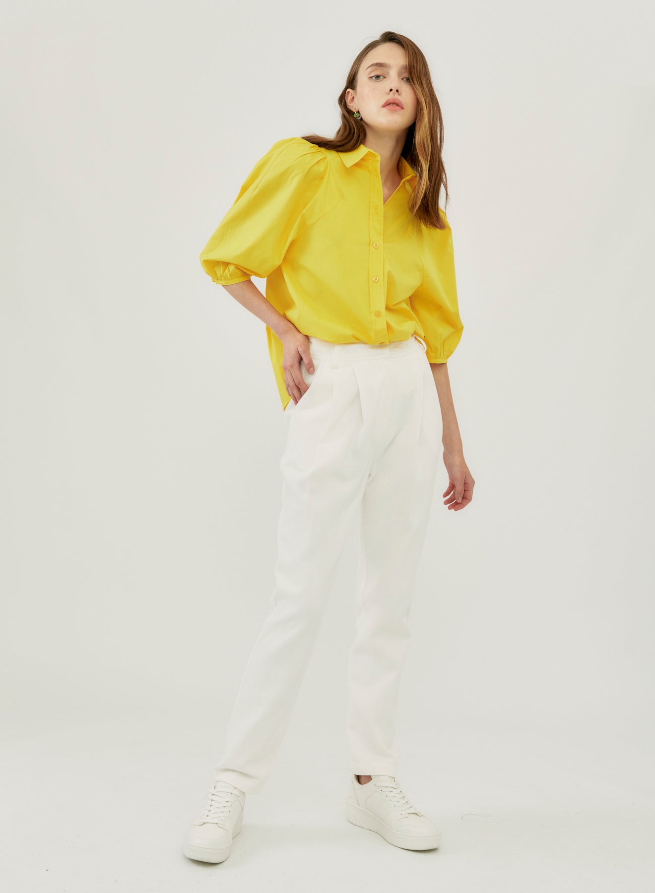 Trousers With Pleats Si/2135