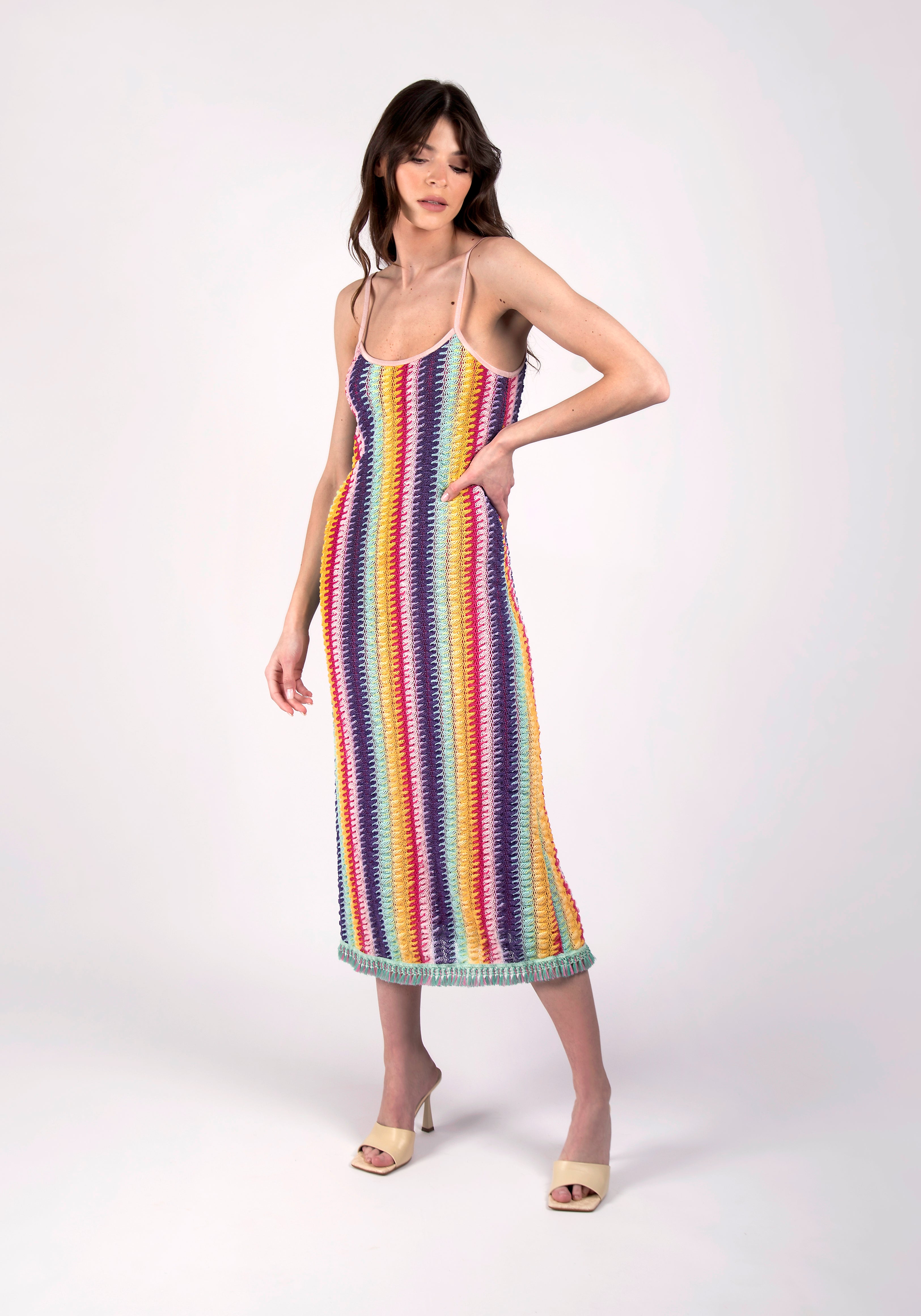 Multicolor Dress Mpo/6670