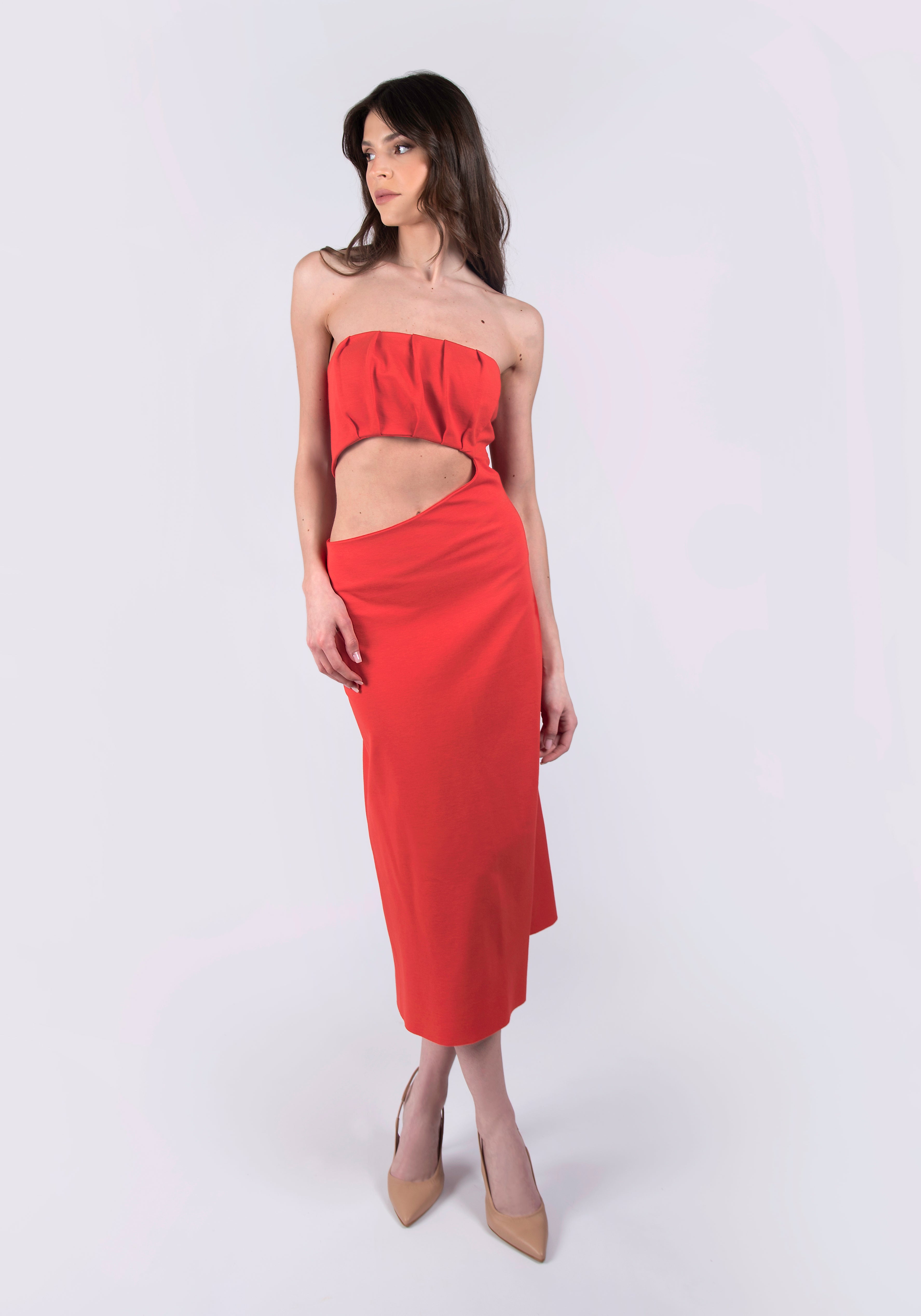 Strapless Dress Lic/I25